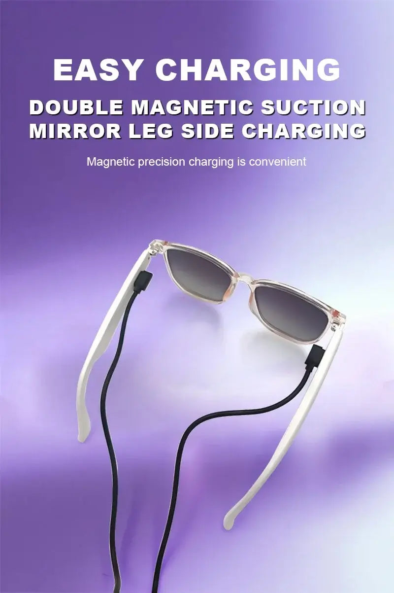 Glintwaveglass Smart Glasses with Bluetooth Audio